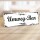 Holzschild "Umweg-Bar" – Dekoschild aus Holz 30x10 cm