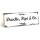 Holzschild "Dusche, Pipi & Co" – Dekoschild aus Holz 30x10 cm