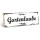 Holzschild "Gartenlaube" – Dekoschild aus Holz 30x10 cm