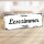 Holzschild "Lesezimmer" – Dekoschild aus Holz 30x10 cm