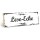 Holzschild "Lese-Ecke" – Dekoschild aus Holz 30x10 cm