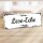 Holzschild "Lese-Ecke" – Dekoschild aus Holz 30x10 cm
