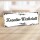 Holzschild "Kreativ-Werkstatt" – Dekoschild aus Holz 30x10 cm