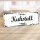 Holzschild "Kuhstall" – Dekoschild aus Holz 30x10 cm