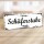 Holzschild "Schäferstube" – Dekoschild aus Holz 30x10 cm