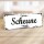Holzschild "Scheune" – Dekoschild aus Holz 30x10 cm