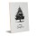 Holzschild "Weihnachtsbaum Merry Christmas" – Dekoschild aus Holz 20x30 cm