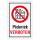 "Picknick verboten" – Hochwertiges Hinweisschild für den Außenbereich 300 x 200 mm