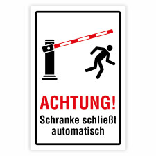"Schranke schließt automatisch" –...