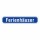 Straßenschild "Ferienhäuser" – Hochwertiges Schild für den Außenbereich 52 x 11 cm