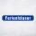 Straßenschild "Ferienhäuser" – Hochwertiges Schild für den Außenbereich 52 x 11 cm