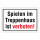 "Spielen im Treppenhaus verboten – Sicherheitshinweis" – Hochwertiges Schild für den Außenbereich