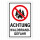 "Achtung Waldbrandgefahr – Sicherheitshinweis" – Hochwertiges Schild für den Außenbereich 3 mm Alu-Verbund 300 x 200 mm
