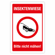 Insektenwiese – Bitte nicht mähen –...