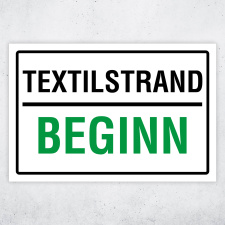 Textilstrand Beginn – Hochwertiges...