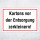 "Kartons vor der Entsorgung zerkleinern!" – Hochwertiges Schild für den Außenbereich 3 mm Alu-Verbund 450 x 300 mm