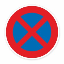 Schild „Absolutes Halteverbot“ –...