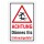 Warnschild Achtung Dünnes Eis – Einbruchgefahr | Alu-Verbund 3 mm