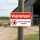 Schild Vogelgrippe – Zutritt für Unbefugte verboten | Behördenschild | Alu-Verbund 3 mm