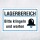Hinweisschild Lagerbereich – Bitte klingeln und warten | Alu-Verbund 3 mm