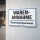 Warenannahme Schild | Receiving Department | Alu-Verbund 3 mm 450 x 300 mm (empfohlene Mindestgröße)
