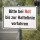 Hinweisschild Bitte bei Rot bis zur Haltelinie vorfahren | Verkehrsschild | Alu-Verbund 3 mm
