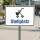 Rollator Stellplatz Schild | Abstellplatz für Rollatoren | Hinweisschild für Pflege & öffentliche Bereiche | Alu-Verbund 3 mm