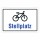 Fahrrad Stellplatz Schild | Fahrradabstellplatz kennzeichnen | Alu-Verbund 3 mm