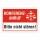 Konferenz-Anruf Schild | Bitte nicht stören | Hinweisschild Büro | 3 mm Alu-Verbund 300 x 200 mm