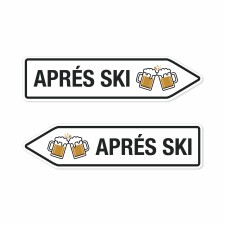 Pfeilschild „APRÉS SKI“ –...