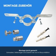 Verbotsschild Feuer und Rauchen verboten! | Alu-Verbund 3 mm – 450 x 300 mm (Empfohlene Mindestgröße)