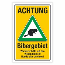 Achtung Bibergbiet