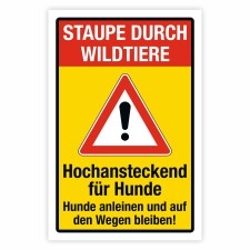 Staupe durch Wildtiere