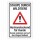 Warnschild Staupe durch Wildtiere
