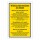 Standardschild Wichtige Informationen zur Staupe
