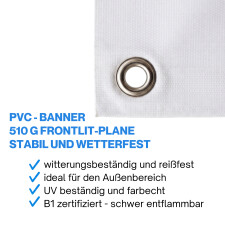 Banner Oktoberfest | PVC-Bannermaterial 510 g/m² für Ihr Event