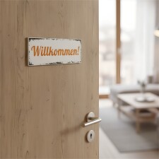 Deko-Holzschild mit Wunschtext (neuer Konfigurator) 30 x...