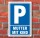 Schild Parken, Parkplatz, Mutter mit Kind, 3 mm Alu-Verbund 600 x 400 mm