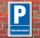 Schild Parken, Parkplatz, Getr&auml;nkemarkt, 3 mm Alu-Verbund