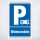 Schild Parken, Parkplatz, Wohnmobile, 3 mm Alu-Verbund