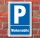 Schild Parken, Parkplatz, Wohnmobile, 3 mm Alu-Verbund 300 x 200 mm